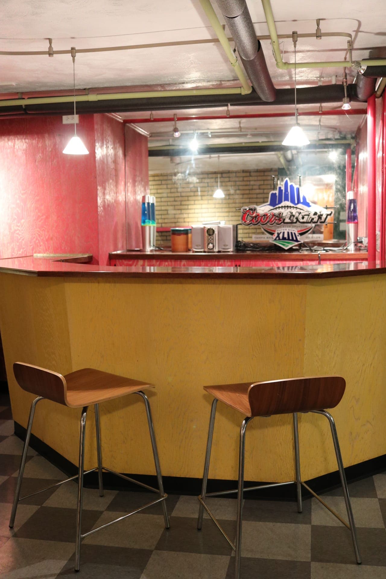 The original basement bar